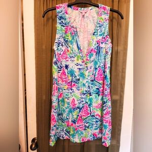 Lily Pulitzer szM swim suit cover-up/dress